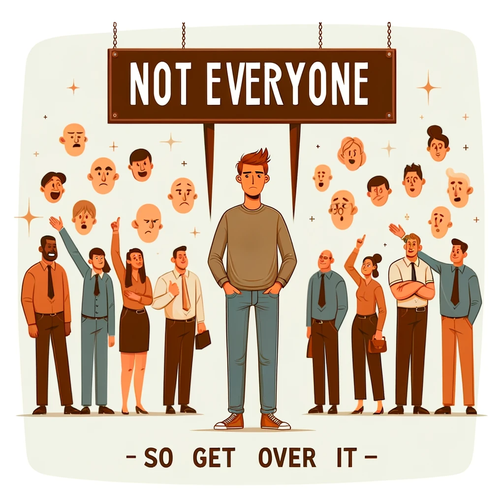 Not Everyone Will Like You – So Get Over It