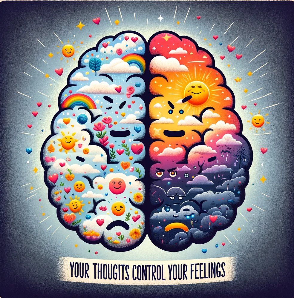 Your Thoughts Control Your Feelings